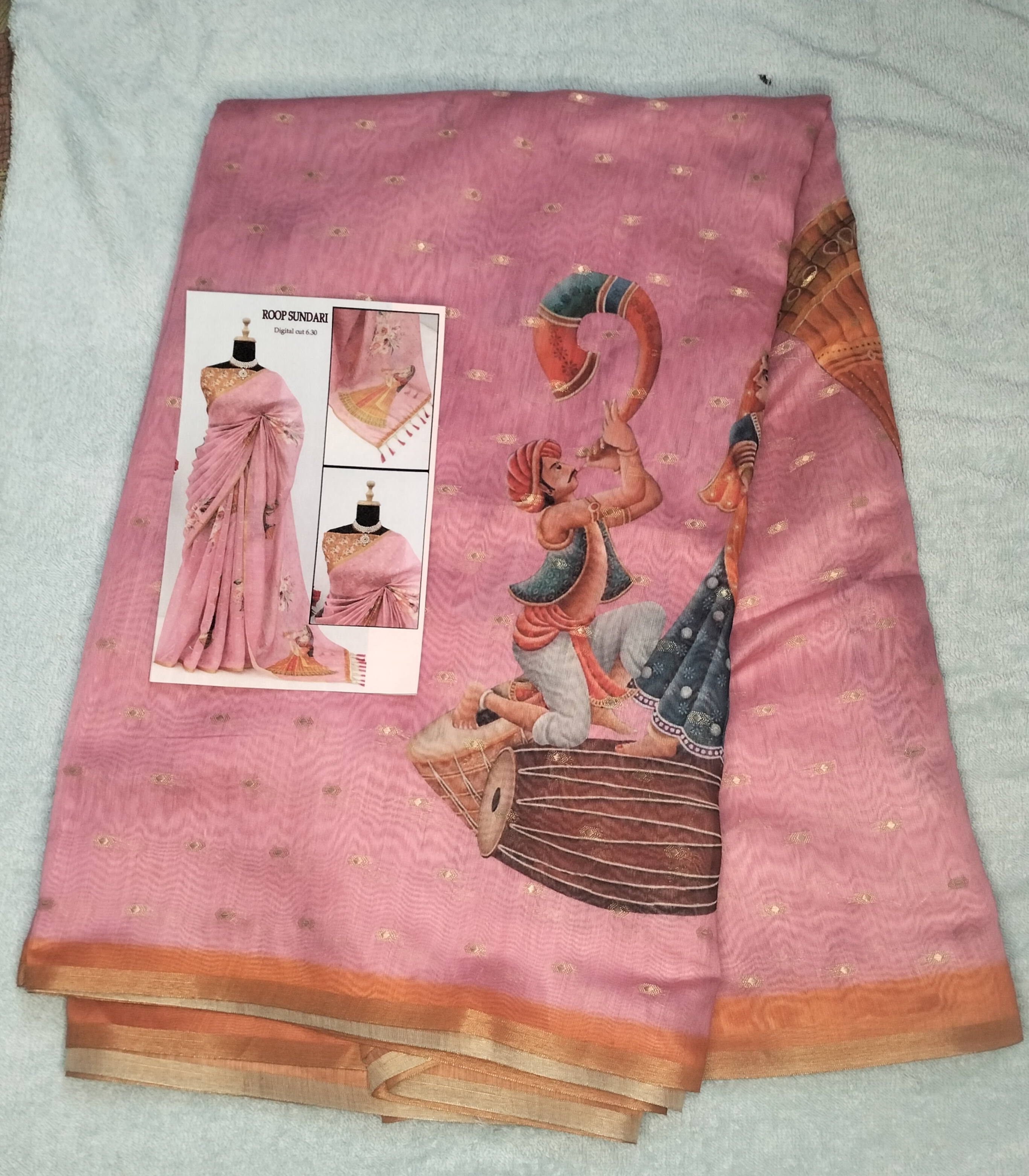Chanderi mixing sarees