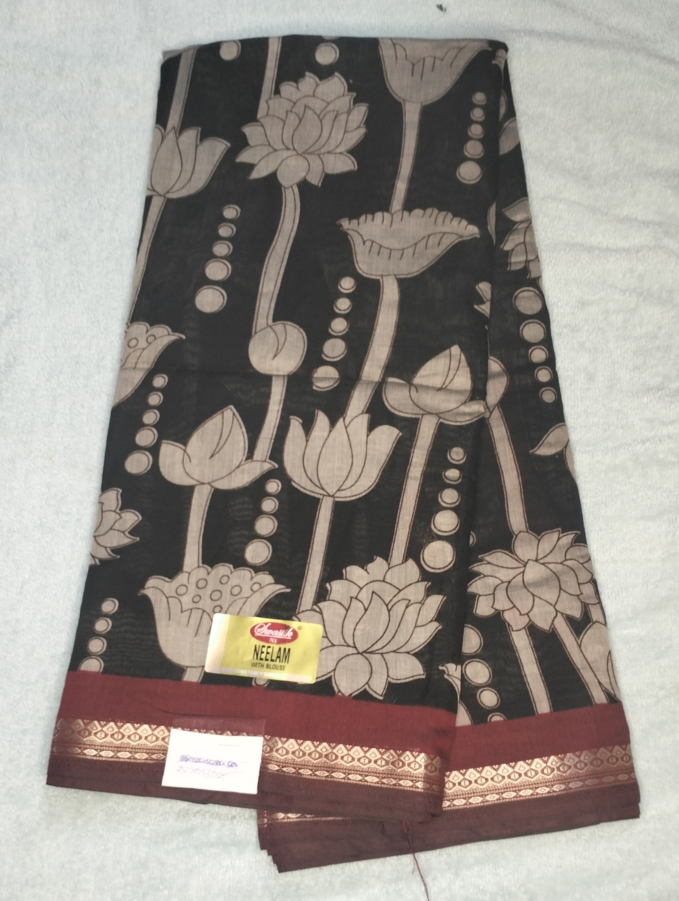 Semi Maheshwari silk sarees thumbnail