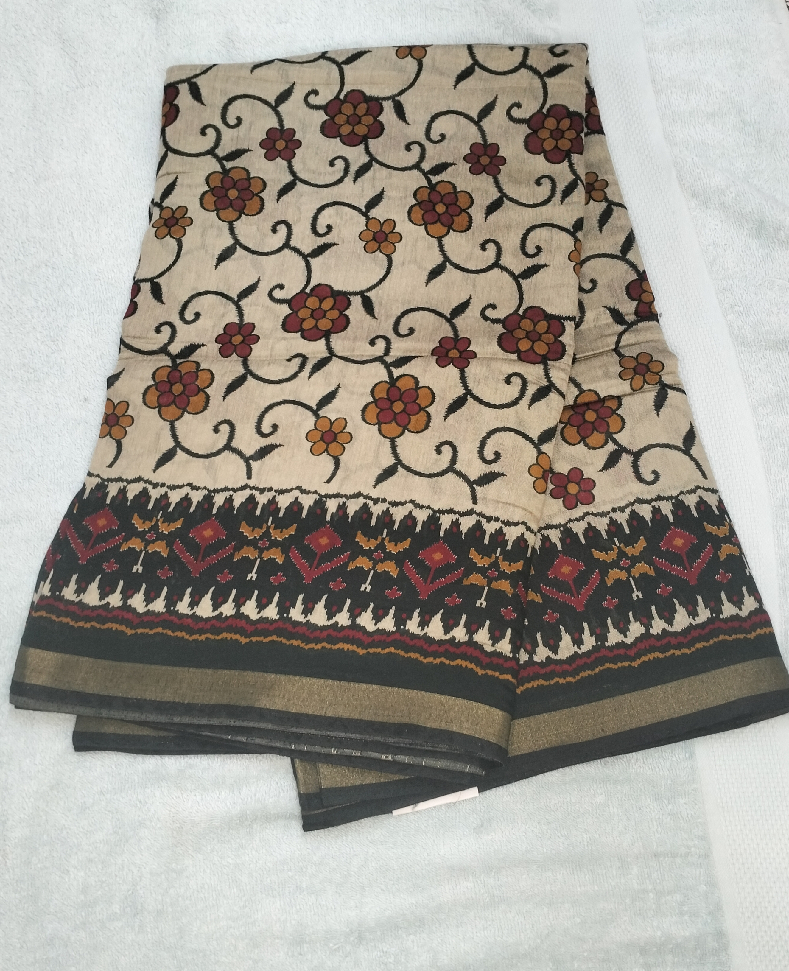 Semi Maheshwari silk sarees thumbnail